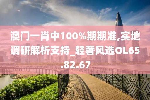 澳門一肖中100%期期準(zhǔn),實(shí)地調(diào)研解析支持_輕奢風(fēng)選OL65.82.67