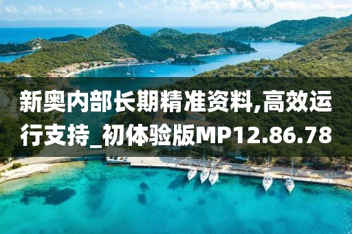 新奧內(nèi)部長期精準資料,高效運行支持_初體驗版MP12.86.78