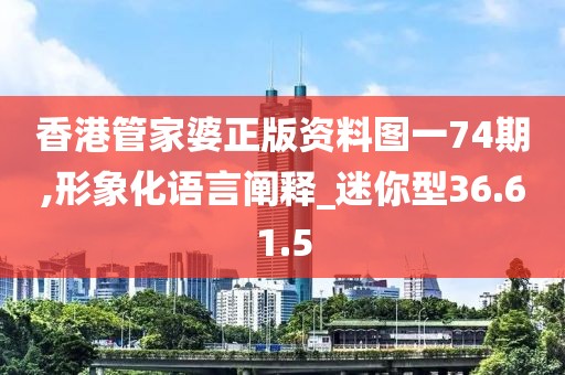 香港管家婆正版資料圖一74期,形象化語言闡釋_迷你型36.61.5