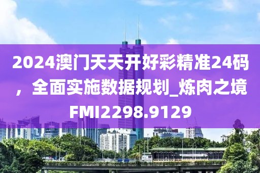 2024澳門天天開好彩精準(zhǔn)24碼，全面實施數(shù)據(jù)規(guī)劃_煉肉之境FMI2298.9129