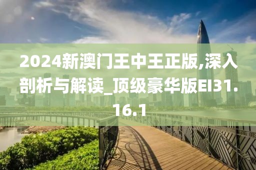 2024新澳門王中王正版,深入剖析與解讀_頂級(jí)豪華版EI31.16.1