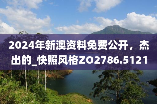 2024年新澳資料免費(fèi)公開(kāi)，杰出的_快照風(fēng)格ZO2786.5121