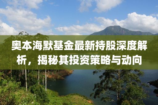 奧本海默基金最新持股深度解析，揭秘其投資策略與動(dòng)向