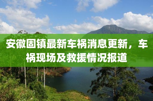 安徽固鎮(zhèn)最新車禍消息更新，車禍現(xiàn)場及救援情況報(bào)道