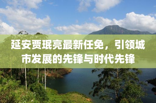 延安賈珉亮最新任免，引領(lǐng)城市發(fā)展的先鋒與時(shí)代先鋒