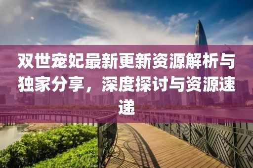 雙世寵妃最新更新資源解析與獨家分享，深度探討與資源速遞