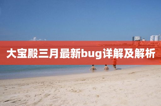 大寶殿三月最新bug詳解及解析