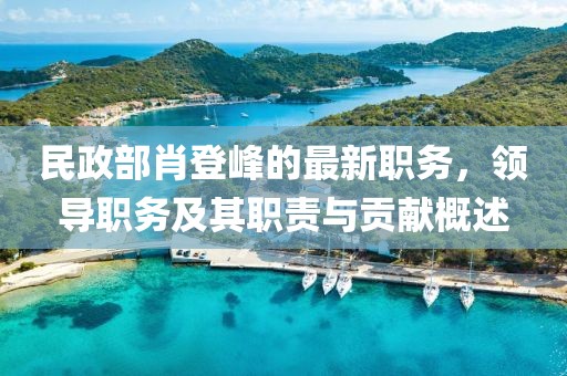 民政部肖登峰的最新職務，領導職務及其職責與貢獻概述