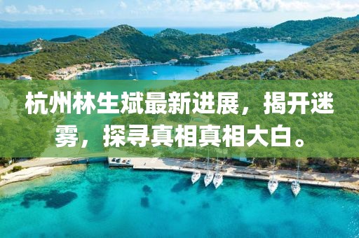 杭州林生斌最新進(jìn)展，揭開迷霧，探尋真相真相大白。