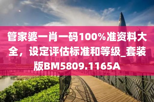 管家婆一肖一碼100%準(zhǔn)資料大全，設(shè)定評估標(biāo)準(zhǔn)和等級_套裝版BM5809.1165A