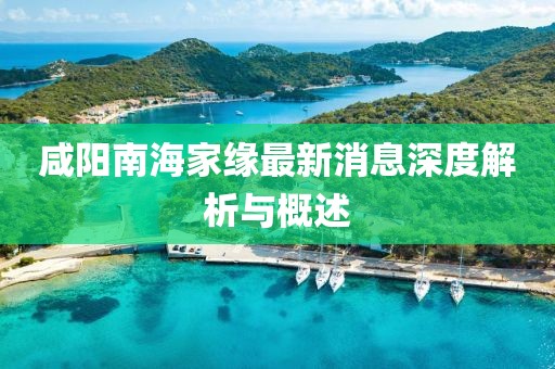 咸陽(yáng)南海家緣最新消息深度解析與概述