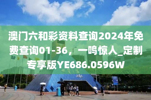 澳門六和彩資料查詢2024年免費查詢01-36，一鳴驚人_定制專享版YE686.0596W