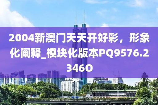 2004新澳門天天開好彩，形象化闡釋_模塊化版本PQ9576.2346O