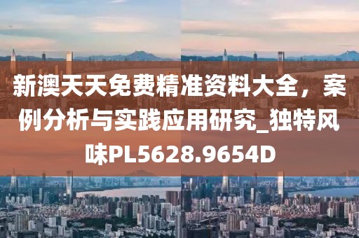 新澳天天免費精準資料大全，案例分析與實踐應用研究_獨特風味PL5628.9654D