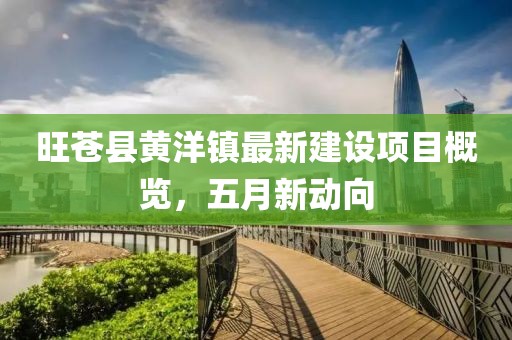 旺蒼縣黃洋鎮(zhèn)最新建設(shè)項目概覽，五月新動向