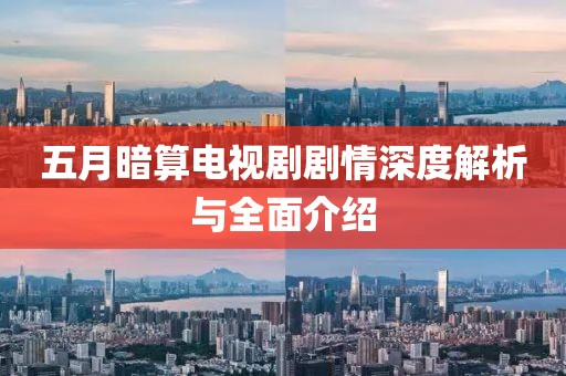 五月暗算電視劇劇情深度解析與全面介紹