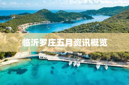 臨沂羅莊五月資訊概覽