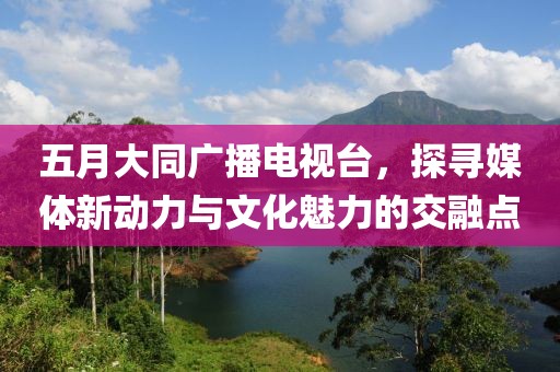 五月大同廣播電視臺，探尋媒體新動力與文化魅力的交融點(diǎn)