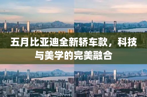 五月比亞迪全新轎車款，科技與美學(xué)的完美融合