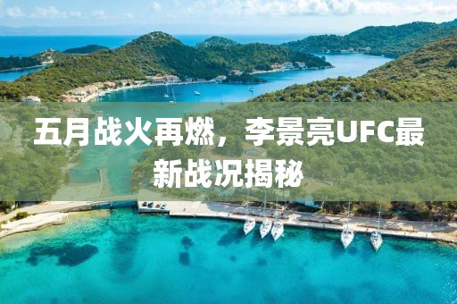 五月戰(zhàn)火再燃，李景亮UFC最新戰(zhàn)況揭秘