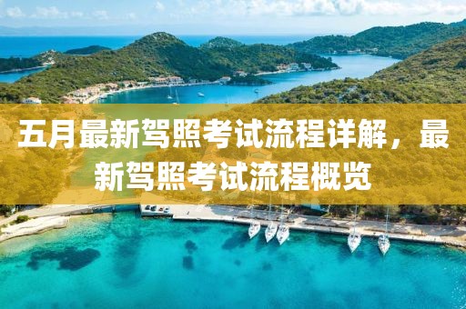 五月最新駕照考試流程詳解，最新駕照考試流程概覽