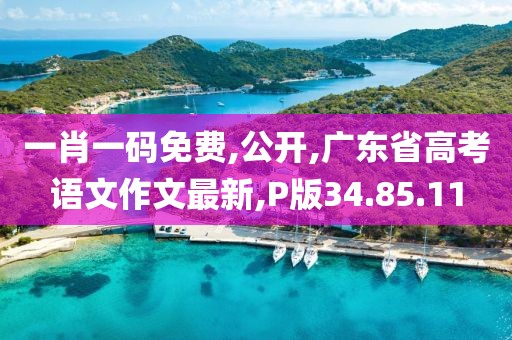 一肖一碼免費(fèi),公開,廣東省高考語文作文最新,P版34.85.11