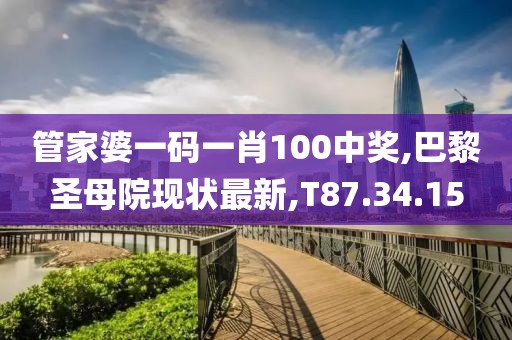 管家婆一碼一肖100中獎,巴黎圣母院現(xiàn)狀最新,T87.34.15