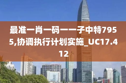 最準一肖一碼一一子中特7955,協(xié)調(diào)執(zhí)行計劃實施_UC17.412