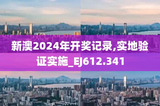 新澳2024年開獎記錄,實地驗證實施_EJ612.341