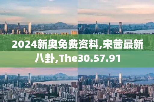 2024新奧免費資料,宋茜最新八卦,The30.57.91