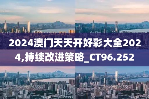 2024澳門天天開好彩大全2024,持續(xù)改進策略_CT96.252