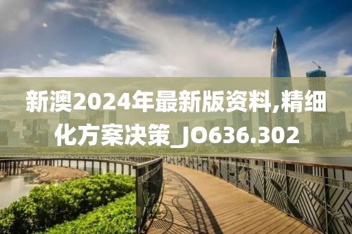 新澳2024年最新版資料,精細(xì)化方案決策_(dá)JO636.302