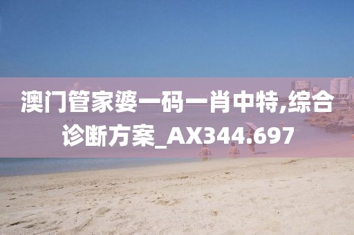 澳門(mén)管家婆一碼一肖中特,綜合診斷方案_AX344.697