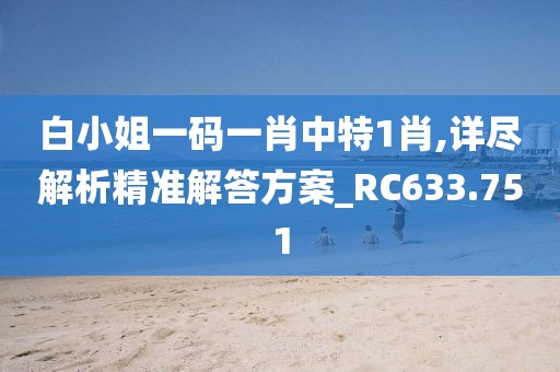 白小姐一碼一肖中特1肖,詳盡解析精準解答方案_RC633.751