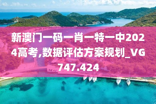 新澳門一碼一肖一特一中2024高考,數(shù)據(jù)評估方案規(guī)劃_VG747.424