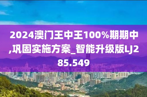 2024澳門王中王100%期期中,鞏固實施方案_智能升級版LJ285.549