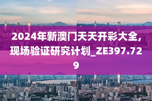 2024年新澳門天天開彩大全,現(xiàn)場驗證研究計劃_ZE397.729