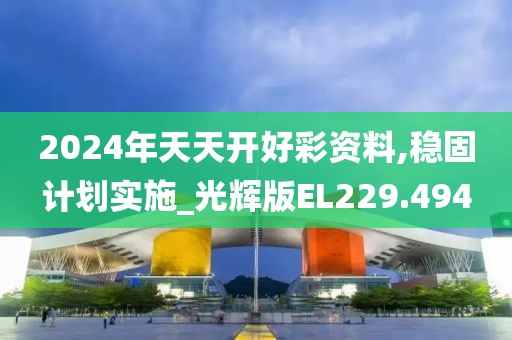 2024年天天開(kāi)好彩資料,穩(wěn)固計(jì)劃實(shí)施_光輝版EL229.494