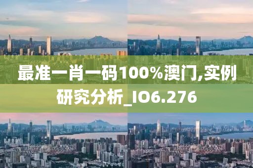 最準(zhǔn)一肖一碼100%澳門,實例研究分析_IO6.276