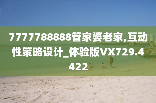 7777788888管家婆老家,互動性策略設計_體驗版VX729.4422