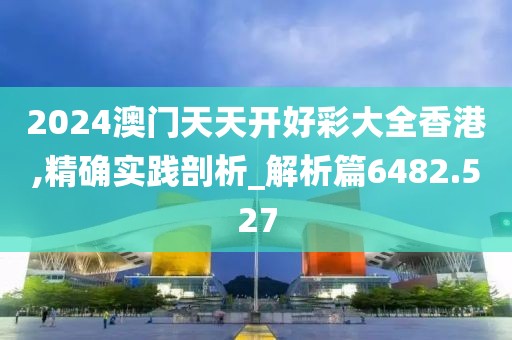 2024澳門天天開好彩大全香港,精確實踐剖析_解析篇6482.527