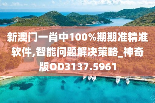 新澳門一肖中100%期期準精準軟件,智能問題解決策略_神奇版OD3137.5961