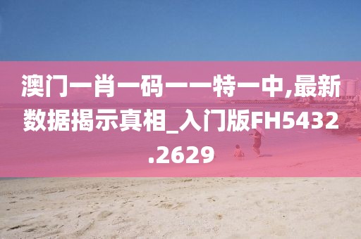 澳門一肖一碼一一特一中,最新數據揭示真相_入門版FH5432.2629