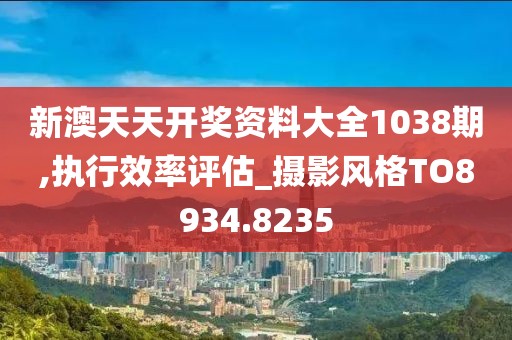 新澳天天開獎資料大全1038期,執(zhí)行效率評估_攝影風格TO8934.8235